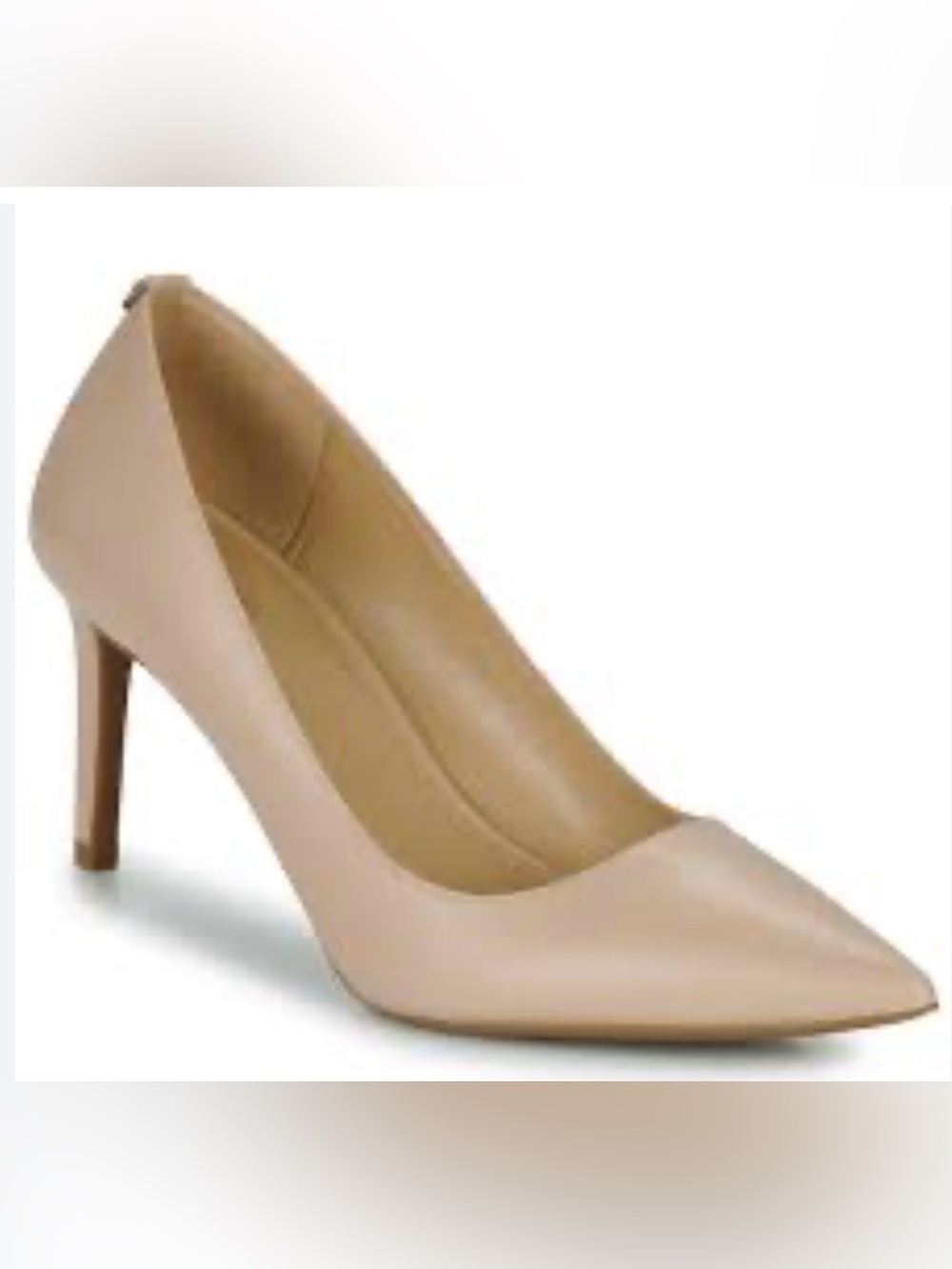 Michael Kors Dorothy Nude Pointed-Toe Pumps